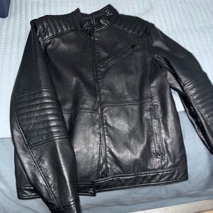 Men’s leather coat